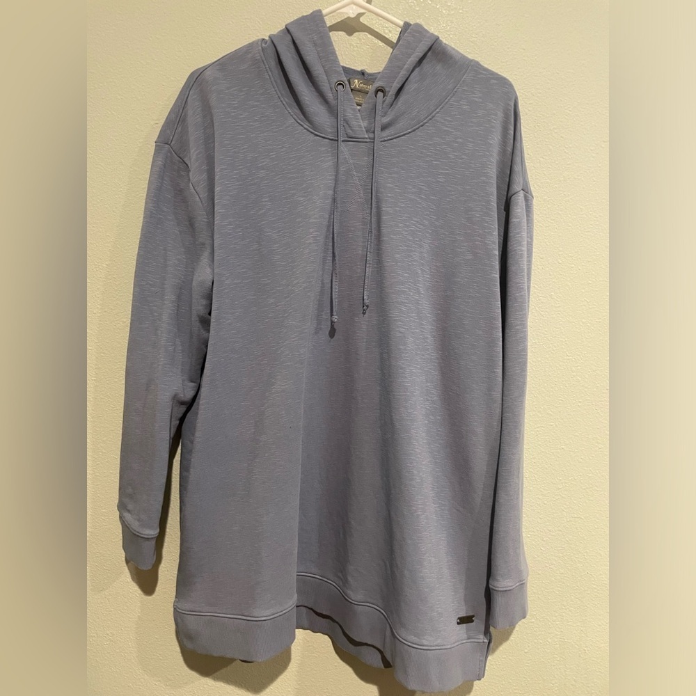 Cornflower Blue Natural Reflections women’s Hoodie Size L